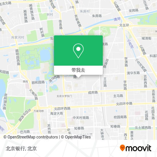 北京银行地图