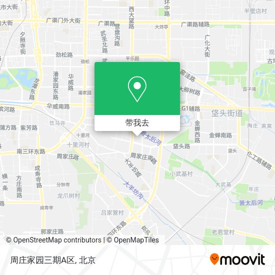 周庄家园三期A区地图