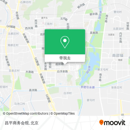 昌平商务会馆地图