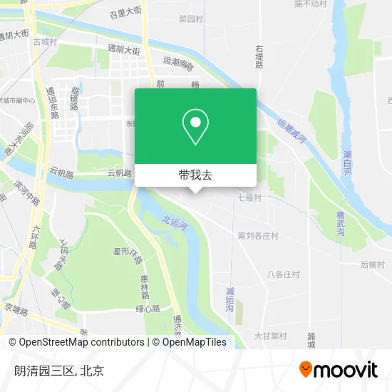 朗清园三区地图