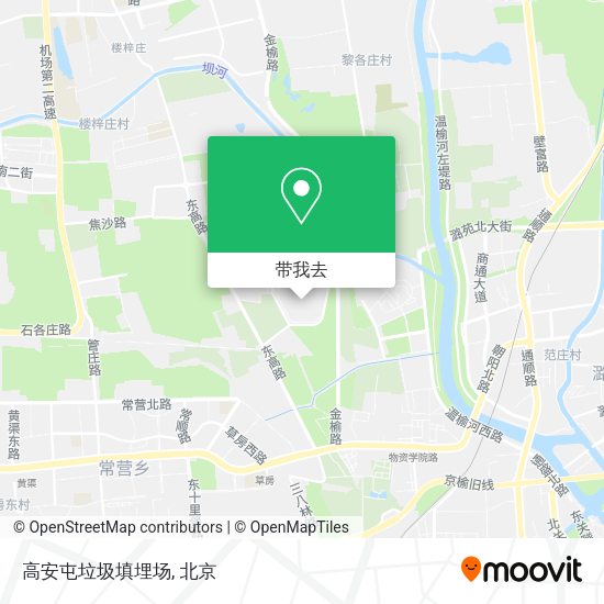 高安屯垃圾填埋场地图