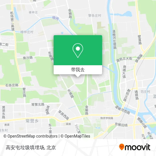 高安屯垃圾填埋场地图