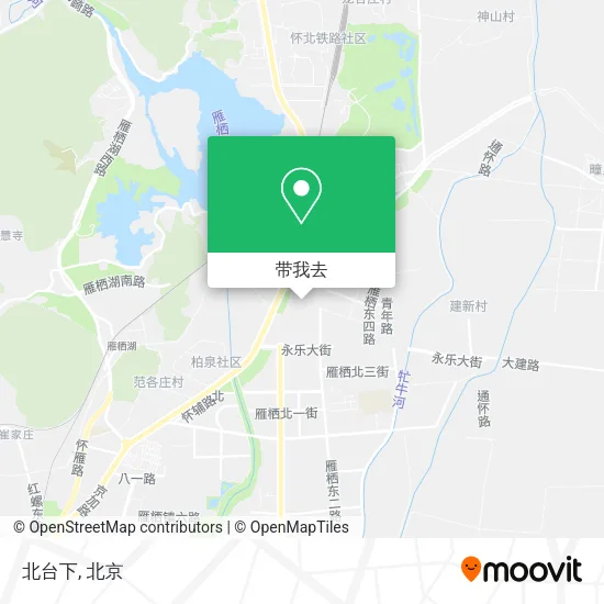 北台下地图