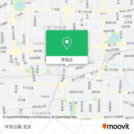 丰宜公园地图