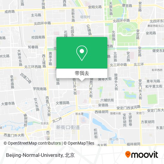 Beijing-Normal-University地图