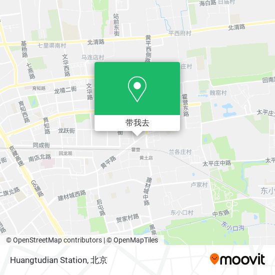 Huangtudian Station地图