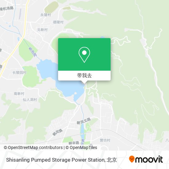 Shisanling Pumped Storage Power Station地图