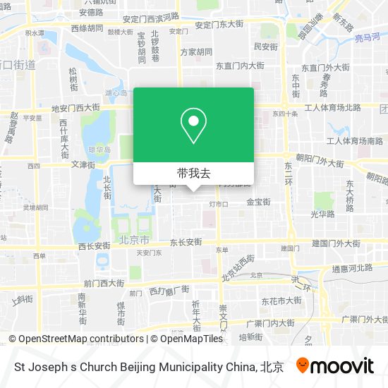 St Joseph s Church Beijing Municipality China地图