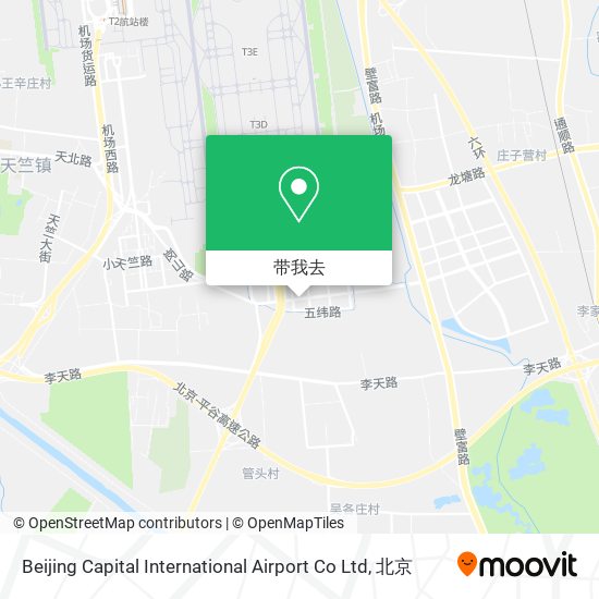 Beijing Capital International Airport Co Ltd地图