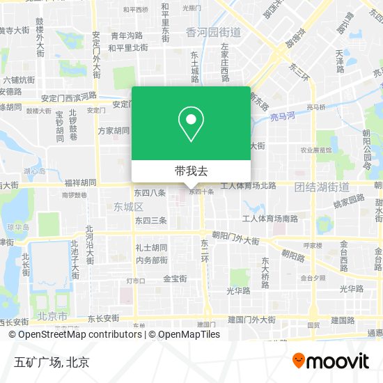 五矿广场地图
