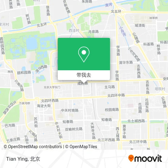 Tian Ying地图