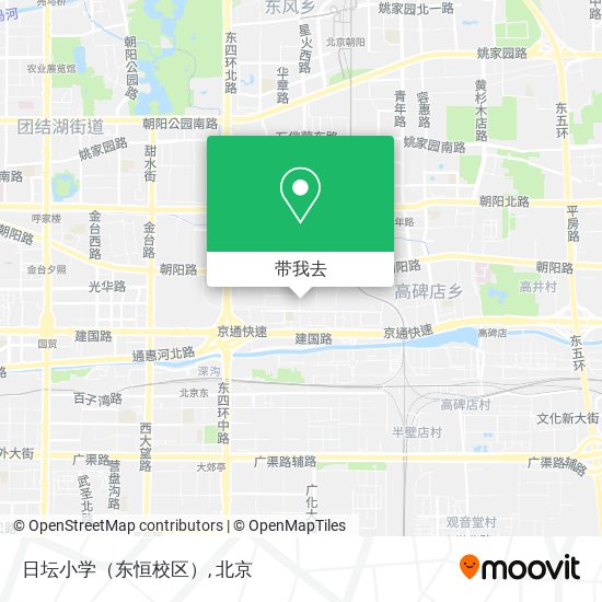 日坛小学（东恒校区）地图