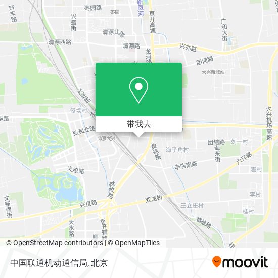 中国联通机动通信局地图