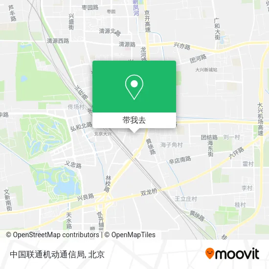 中国联通机动通信局地图