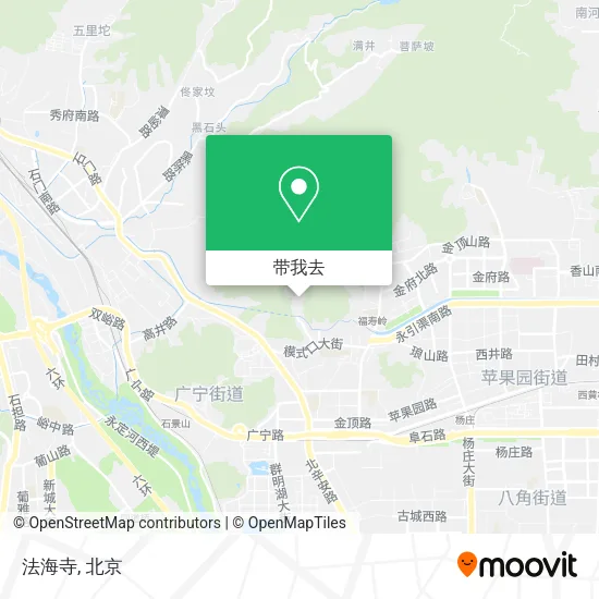法海寺地图