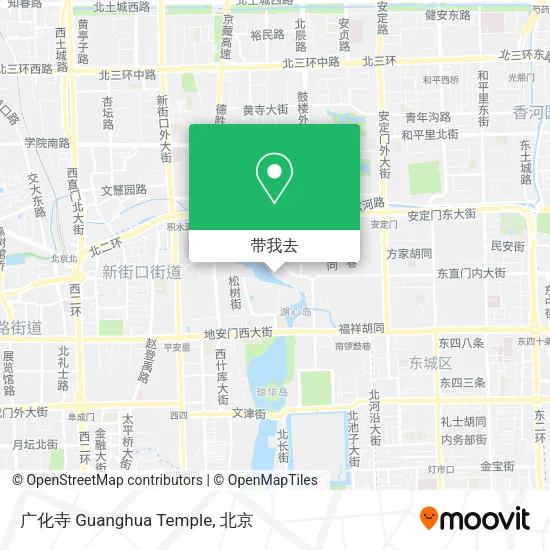 广化寺 Guanghua Temple地图