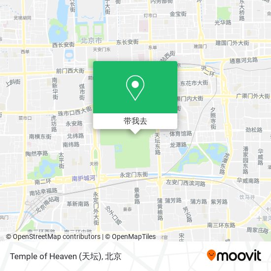 Temple of Heaven (天坛)地图