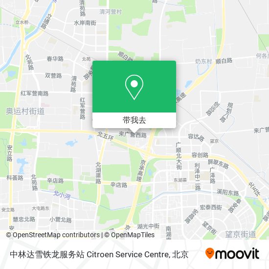 中林达雪铁龙服务站 Citroen Service Centre地图