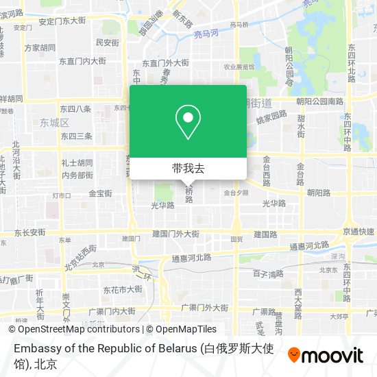 Embassy of the Republic of Belarus (白俄罗斯大使馆)地图