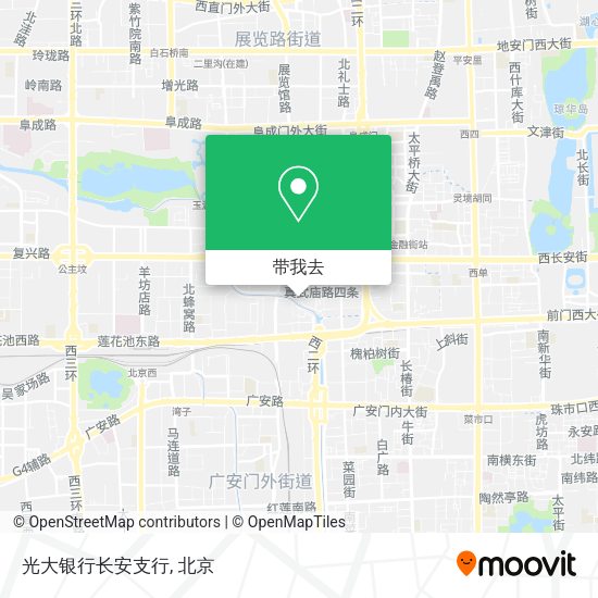 光大银行长安支行地图