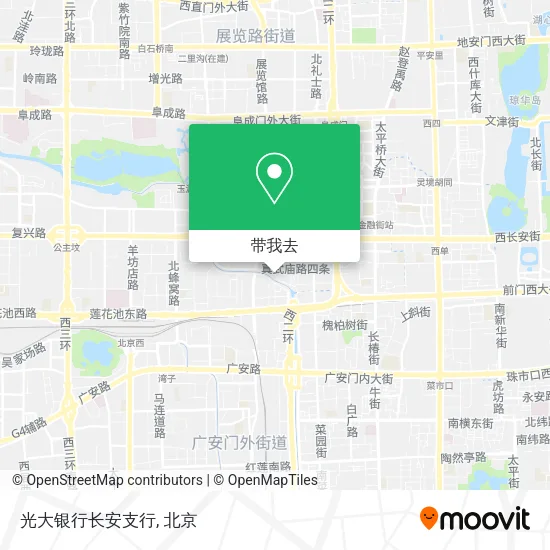 光大银行长安支行地图