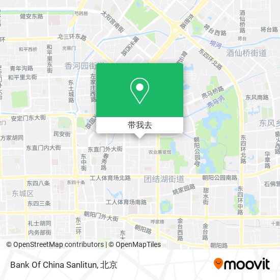 Bank Of China Sanlitun地图