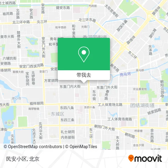 民安小区地图