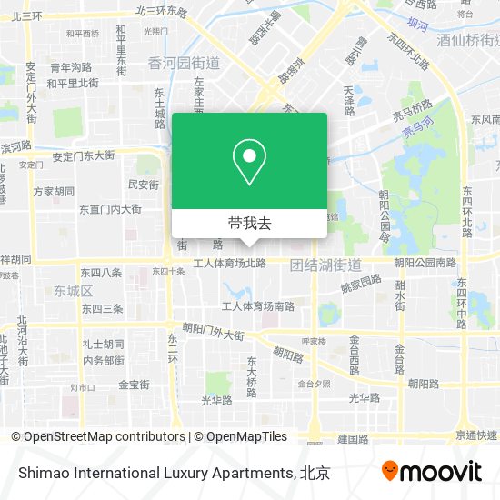 Shimao International Luxury Apartments地图