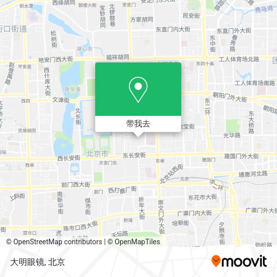 大明眼镜地图
