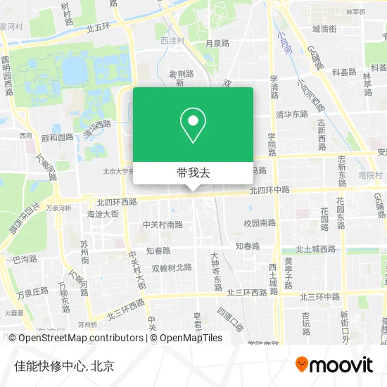 佳能快修中心地图