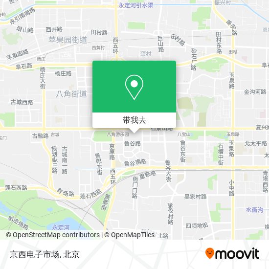 京西电子市场地图