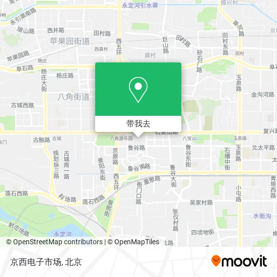 京西电子市场地图