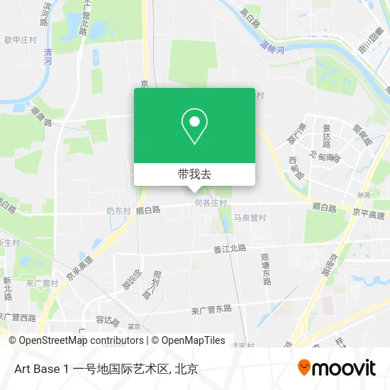 Art Base 1 一号地国际艺术区地图
