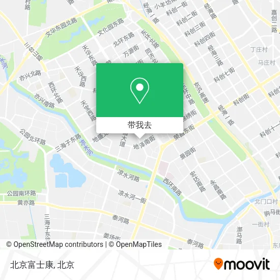 北京富士康地图