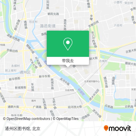 通州区图书馆地图