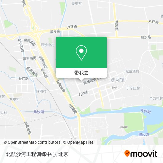 北航沙河工程训练中心地图