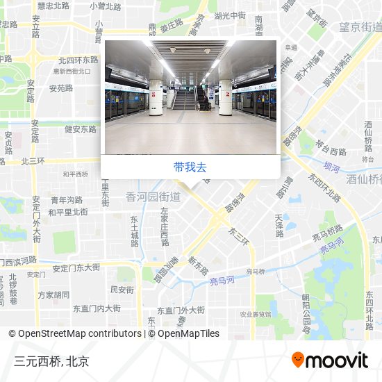 三元西桥地图