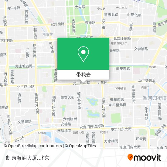 凯康海油大厦地图