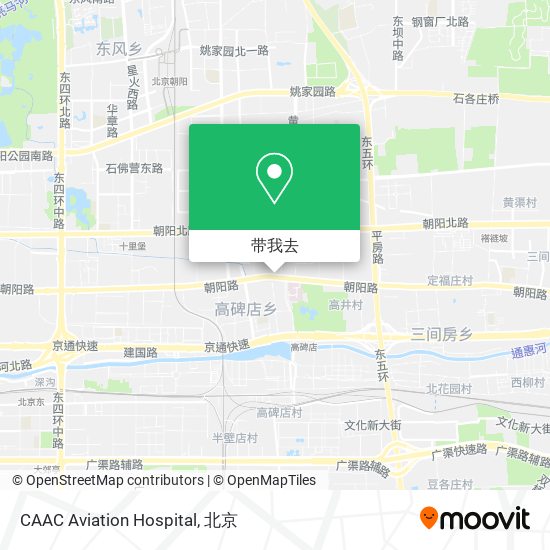 CAAC Aviation Hospital地图