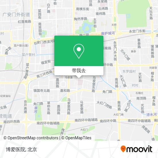 博爱医院地图