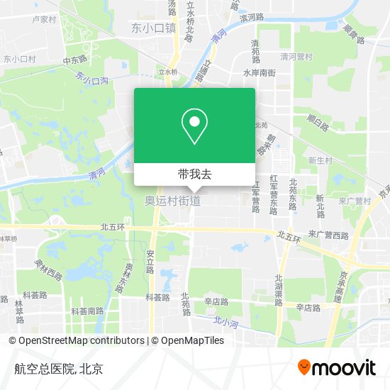 航空总医院地图