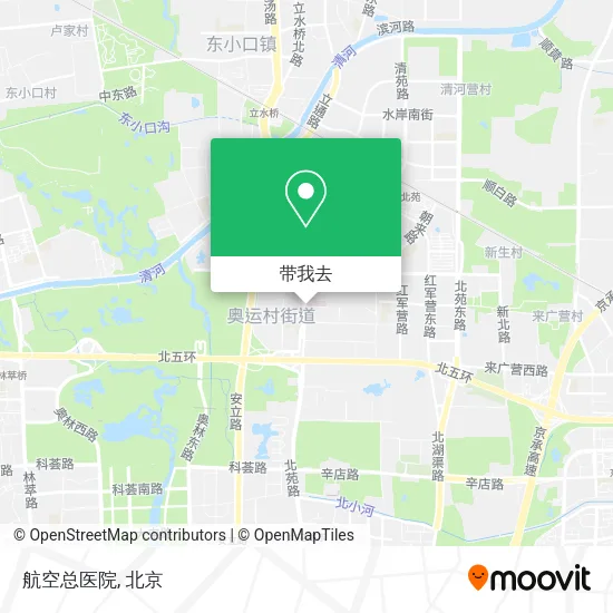 航空总医院地图