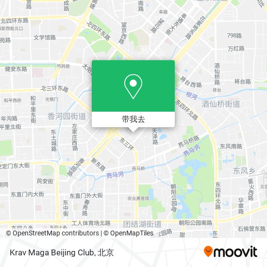 Krav Maga Beijing Club地图