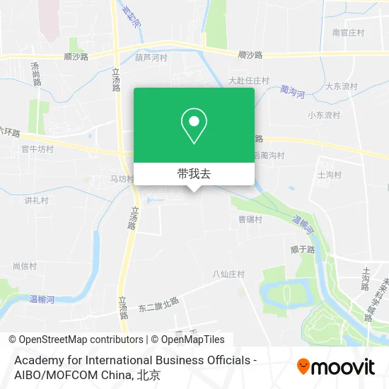 Academy for International Business Officials - AIBO / MOFCOM China地图