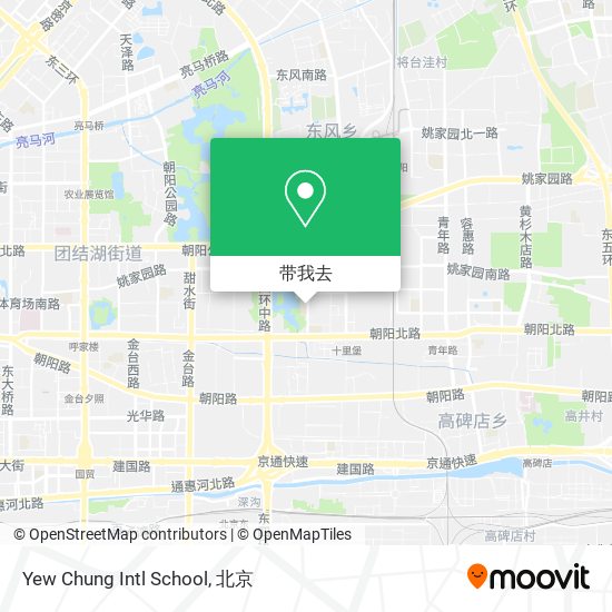 Yew Chung Intl School地图