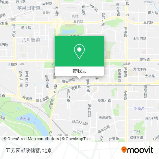 五芳园邮政储蓄地图