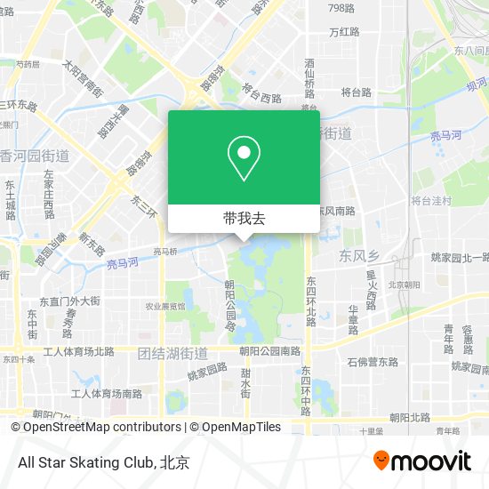 All Star Skating Club地图