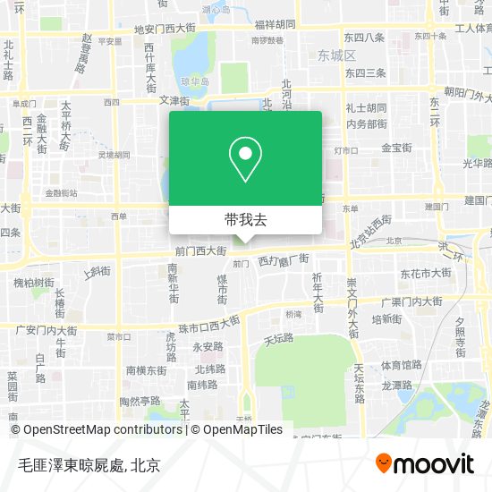 毛匪澤東晾屍處地图