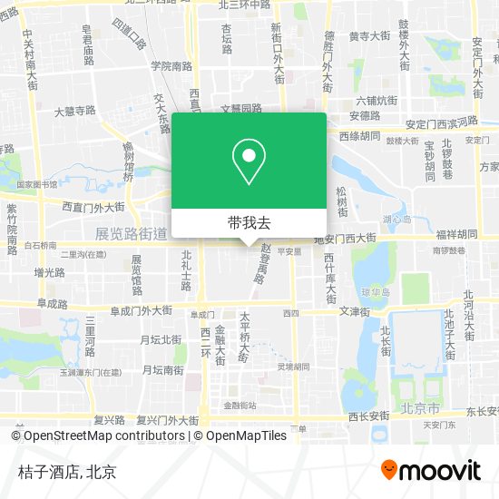 桔子酒店地图