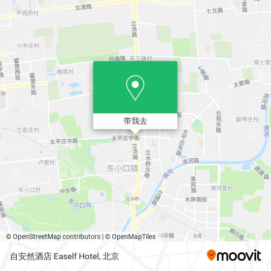 自安然酒店 Eaself Hotel地图